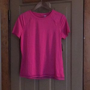 Pink work out shirt